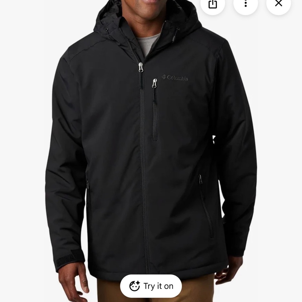 Columbia Men's Gate Racer Softshell Jacket Size Medium